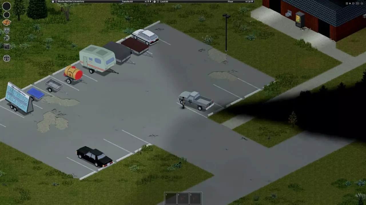 прицепить прицеп Project Zomboid прицепить прицеп Project Zomboid