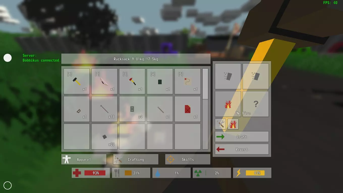 костёр в Unturned костёр в Unturned